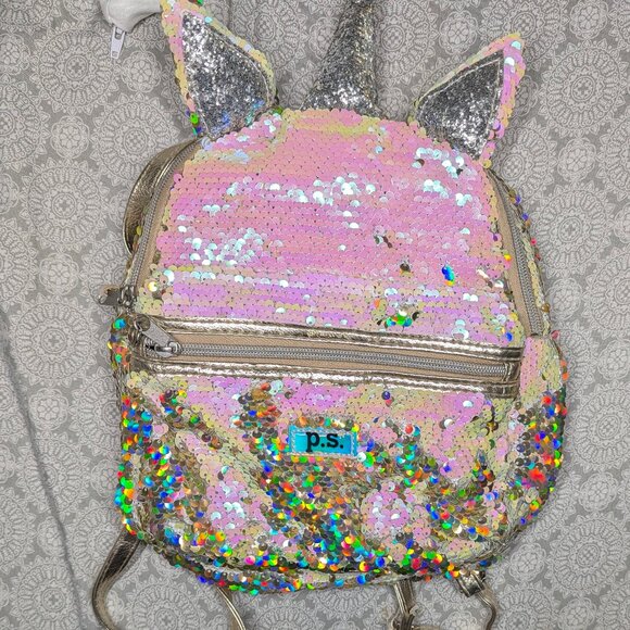 P.S unicorn backpack purse - Picture 1 of 2